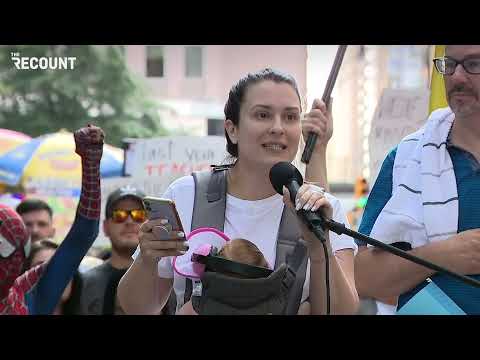 NYC's Anti-Vax Rally in 49 Seconds | The Recount