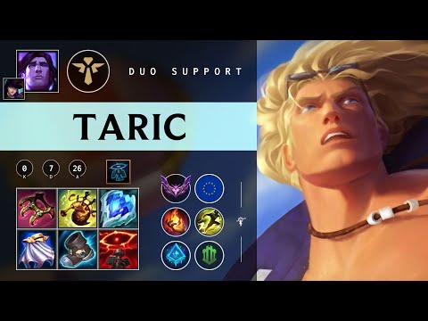 Taric Support vs Thresh - EUW Master Patch 26.01