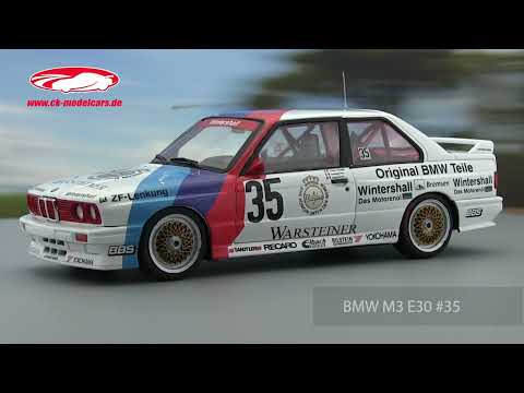 hip.レーシング　 M3 E30ボディ　新品未走行品！ WERK83 1:18 BMW M3 (E30) #35 勝者 24h Nürburgring 1989 Pirro