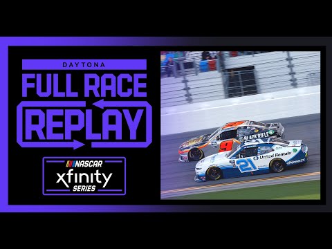 NASCAR デイトナ500（デイトナ・インターナショナル・スピードウェイ）Xfinityクラスのレースフル動画