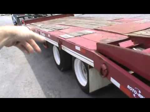 2005 Eager Beaver 20XPT 20 Ton Equipment Trailer Air Brake For Sale