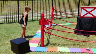 Backyard WWE Board Game!