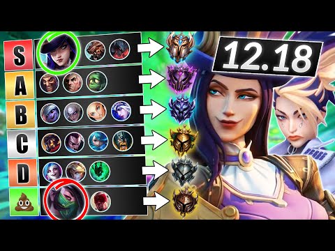 NEW Champions TIER LIST for Patch 12.18 - BEST META Champs of EVERY Role - LoL Update Guide
