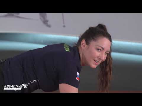 Razmigajte se z olimpijko Anjo Klinar