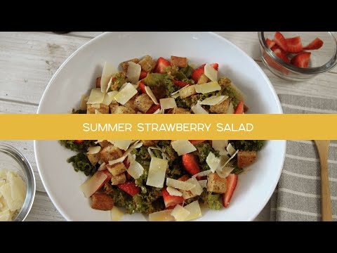 Summer Strawberry Salad - Fabio's Kitchen - Season 5