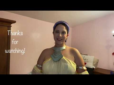 Padme Amidala Lake Dress Hair & Makeup Tutorial