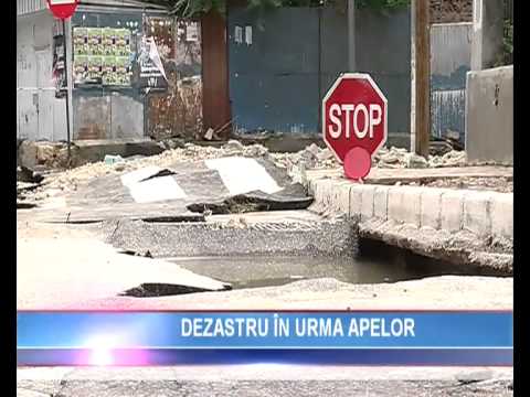 IMAGINI APOCALIPTICE Orașul Cernavodă a fost înghițit de ape