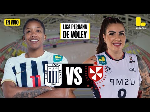 🟡 ALIANZA LIMA VS SAN MARTÍN 🏐 | LIGA PERUANA DE VÓLEY 2024/25 🇵🇪 - LATINA EN VIVO