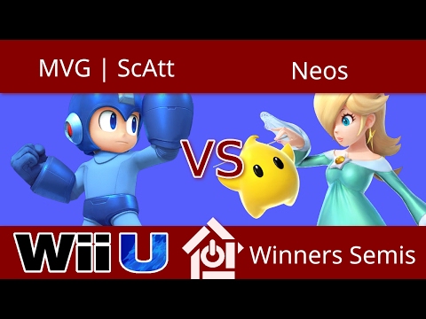 Gwinnett Brawl  2/11/2017 - MVG | ScAtt (Megaman) vs Neos (Rosaluma) - Smash 4 Winners Semis