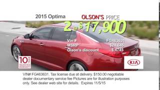 Chuck Olson Kia - KIAs cost less!