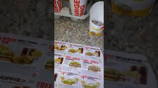 Coupon for Burger King ( Fast Food) Feeds Family of 4