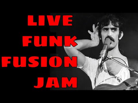 Live Funk Rock Fusion Jam Track | Frank Zappa Style Guitar Backing Track (D DORIAN - 90 BPM)