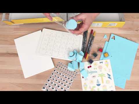 Unboxing Summer fun papierpakket 97067 - iHobby