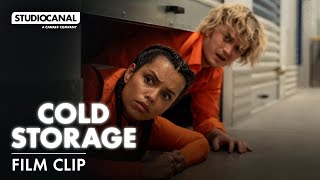 COLD STORAGE - Call the F*** Army Clip - Starring Joe Keery, Georgina Campbell