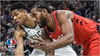 Kawhi Leonard - Toronto Raptors - Giannis Antetokounmpo - Milwaukee Bucks