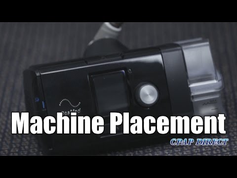 CPAP Machine Placement