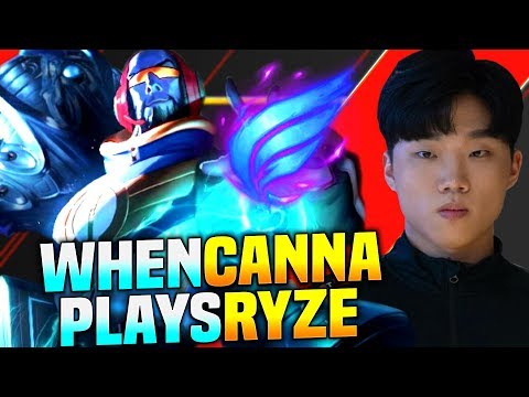 WHEN CANNA PLAYS RYZE TOP! - SKT T1 Canna Plays Ryze vs Vladimir Top! | Season 2020 KR SoloQ