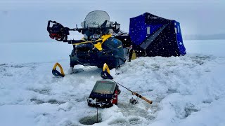 This is WHY I have this Ice Fishing Snowmobile!