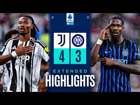 JUVENTUS-INTER 4-3 | EXTENDED HIGHLIGHTS | SERIE A 2025/26