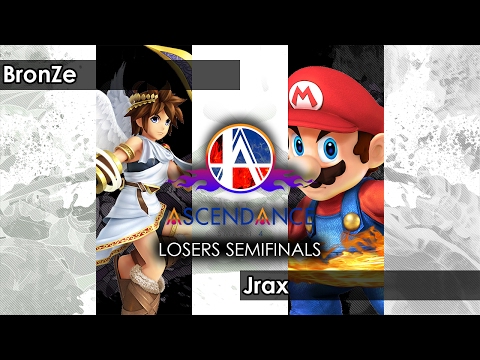 Smash 4: BronZe (Pit) V Jrax (Mario/Cloud) - Ascendance 20 Tournament SSB4