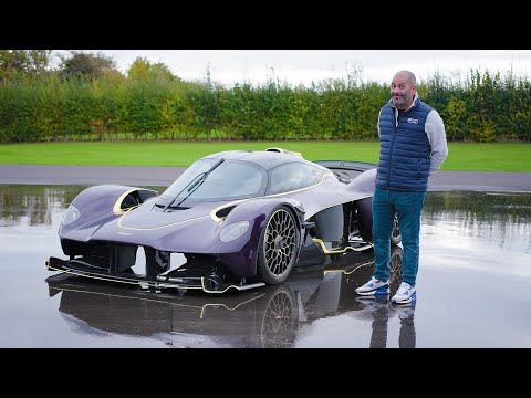 Chris Harris Takes an Aston Martin Valkyrie for the Ultimate Track Test – and to a Coffee Shop