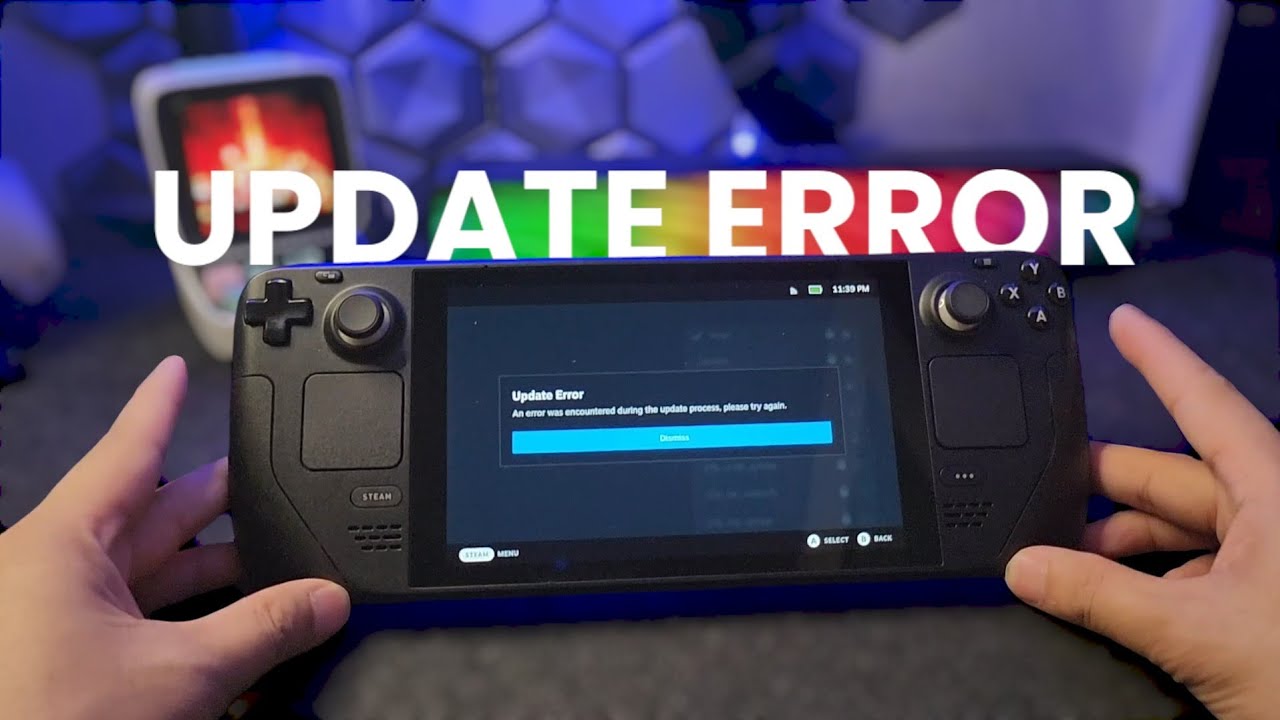 Steamdeck Update Error FIX