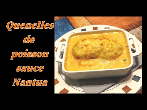 Quenelles de poisson sauce Nantua au compact cook