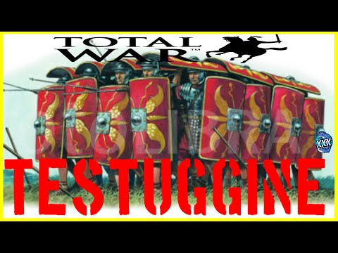 La testuggine romana. Come si faceva? dimostrazione in roma total war 4k [ ROBERTO84ITA ]