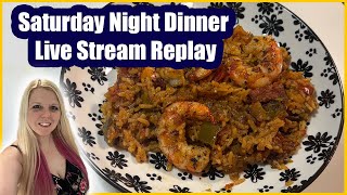 Shrimp and Sausage "Jambalaya" Live