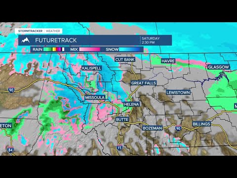 Dry Friday, snow showers return Friday night and Saturday