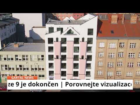 Nové byty Praha 9. Novostavba Harfa Yard. Developer GARTAL.