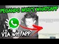INVESTIGATIVO WHATSAPP SNIFFER! Interceptando Mensagens Do Whatsapp No Wifi,