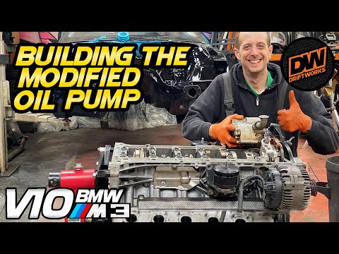 The modified S85 V10 oil pump - Driftworks BMW E46 M3 project Pt 25