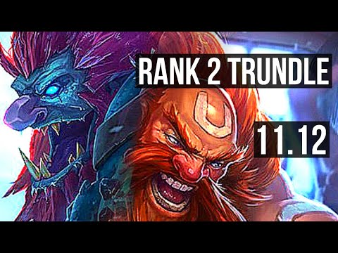 TRUNDLE & Kai'Sa vs GRAGAS & Ezreal (SUPPORT) | Rank 2 Trundle, 1/1/6 | NA Challenger | v11.12