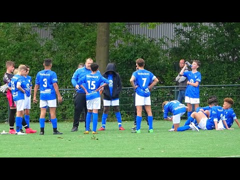 Voor aanvang Beker GVVV JO15 1 - DOVO JO15 1