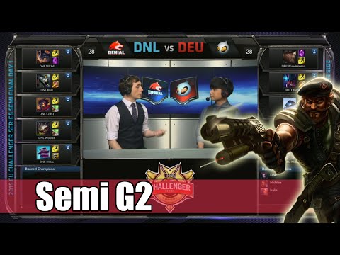 Denial eSports vs Dignitas EU | Game 2 Semi Finals S5 EUCS Summer 2015 | DNL vs DEU G2 Semi EUCS