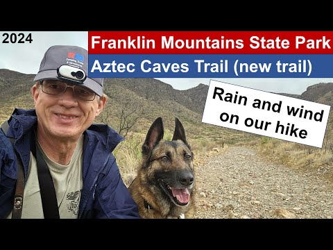 Aztec Caves Trail at Franklin Mountains State Park. This is the new trail.