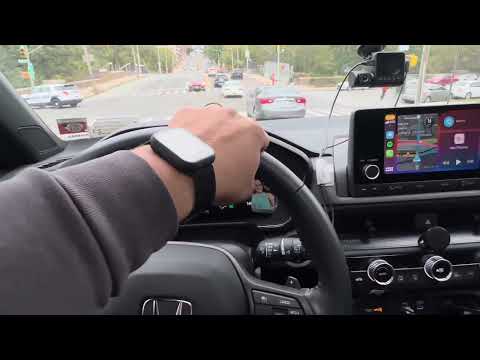 Testing the Forward Collision Warning system on  2023 honda CRV Sport Hybrid