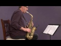 Jazz Saxophone with Eric Marienthal: Soloing over "Blue Bossa"