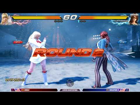 #NWM9 #TEKKEN7 TOP 8 LQF - ITS Kenji (LIL) vs ITS Weapon X (KAT)