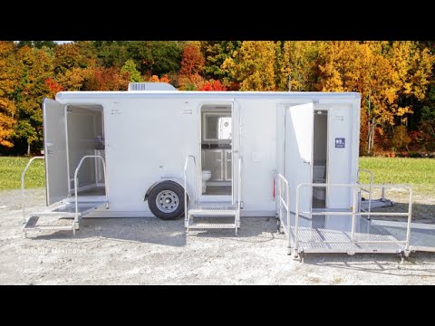 ADA Restroom Trailer + 2 Station | Comfort Beach Series