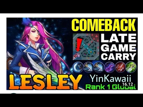 LESLEY PERFECT SAVAGE ON ENEMY BASE!! TOP 1 GLOBAL