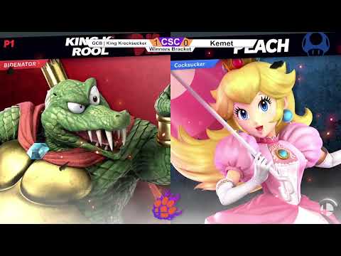 Clocktower Smash 109 - Winners - GCB | King Krocksucker (King K. Rool) vs. Kemet (Peach) - SSBU