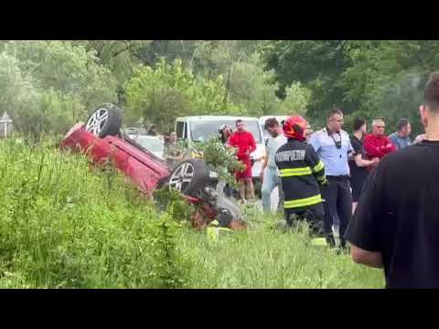 Accident la iesirea din Resita spre Bocsa 21,05,2023