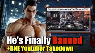 Fariborz BANNED By Twitch For Cheating On Tekken 8 + Bandai Namco Strike More YouTubers