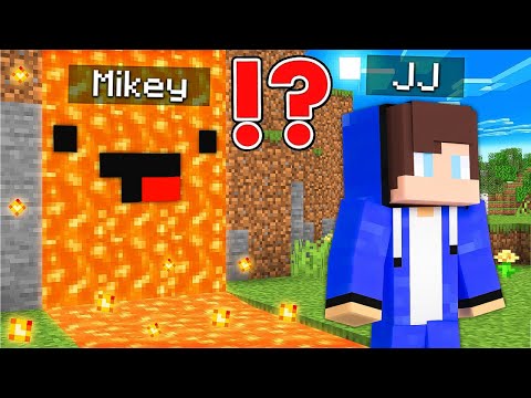 WATER JJ vs LAVA Mikey Hide And Seek Challenge - in Minecraft Maizen!