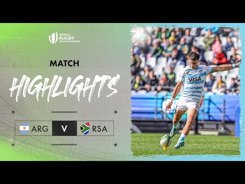 Argentina WIN | Argentina v South Africa | World Rugby U20 Championship 2024 | 5th Place Semi-Final