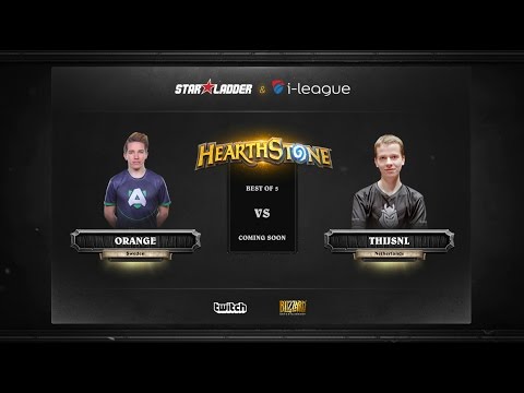 [EN] Orange vs ThijsNL | SL i-League Hearthstone StarSeries Season 3 (22.05.2017)