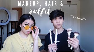 my brother styles me for a week *surprising*
