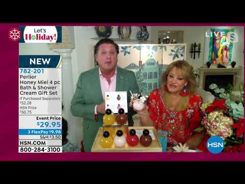 Perlier Bath   Shower Cream Gift Set